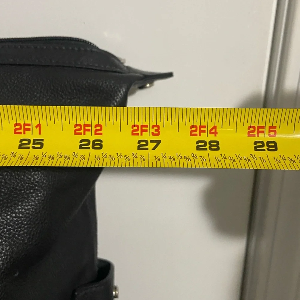 Cole Haan Black Leather Men's Duffle Bag